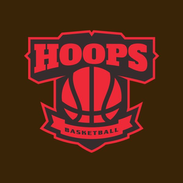 Hoops Basketball logo template  Thumbnail