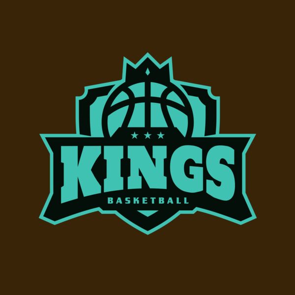 Kings Basketball Logo Template Thumbnail