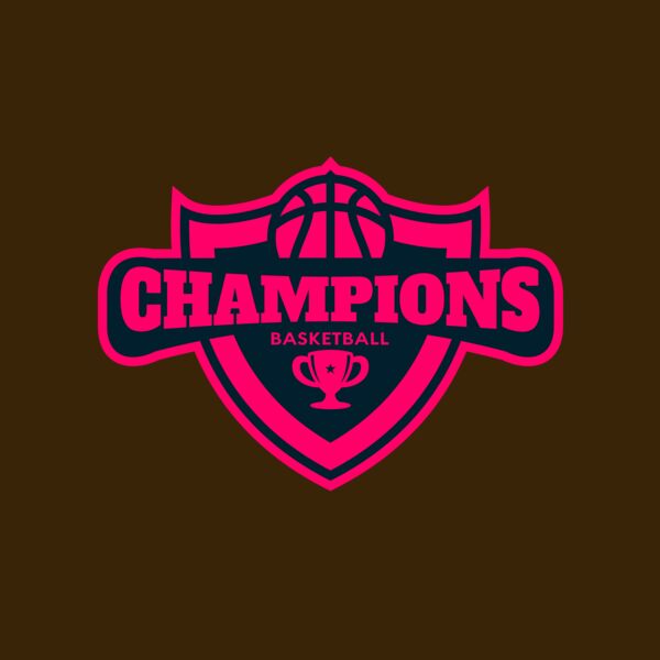 Champions Basketball League logo template Thumbnail