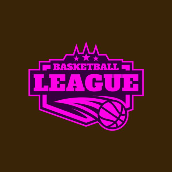 League Basketball logo template 02 Thumbnail