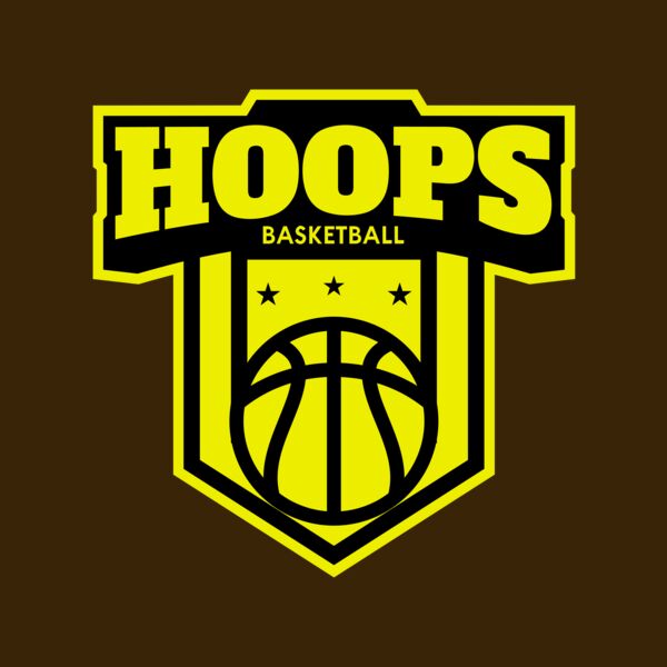 Hoops Basketball logo template 04 Thumbnail