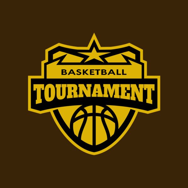 Tournament Basketball logo template 02 Thumbnail