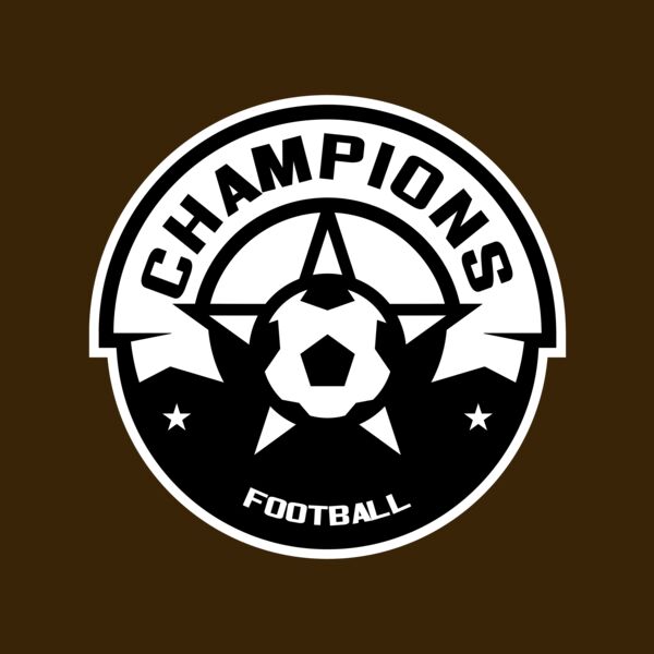 Champions Football logo template Thumbnail