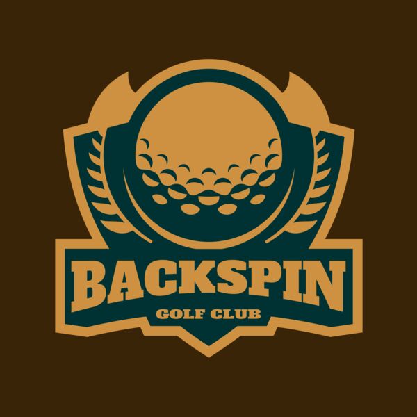Backspin Golf club logo template Thumbnail