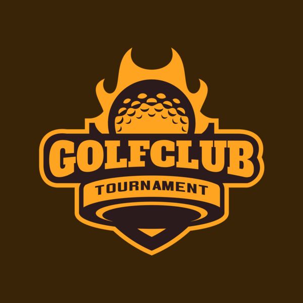 Golf Club Tournament logo template 04 Thumbnail