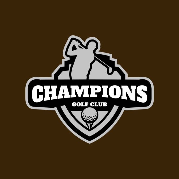 Champions Golf Club logo template Thumbnail