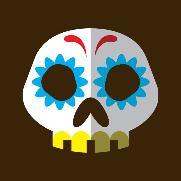 Elements Skull logo template 06 Thumbnail