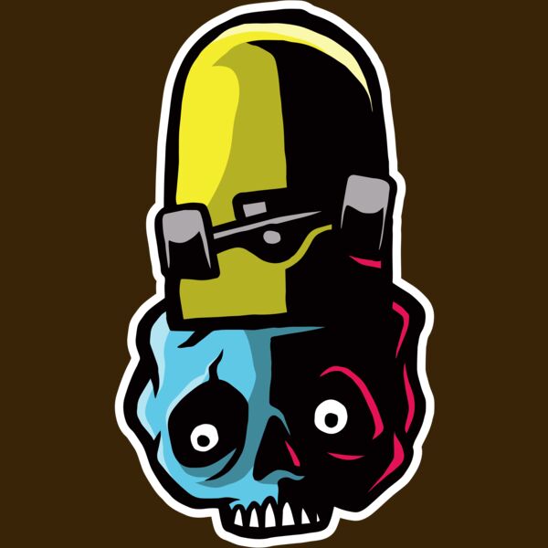 Elements Skulls logo template 105 Thumbnail