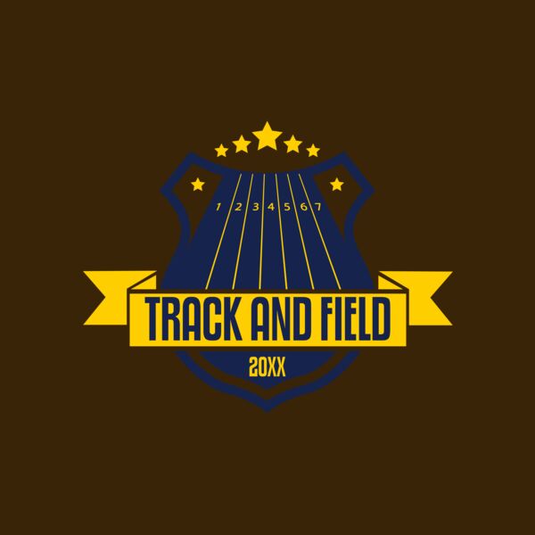 Track & Field Team Logo 06 Thumbnail