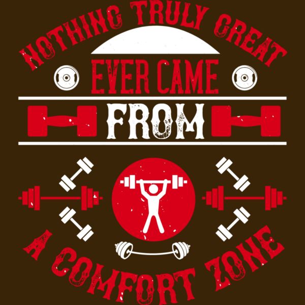 Nothing truly great ever came from a comfort zone Thumbnail