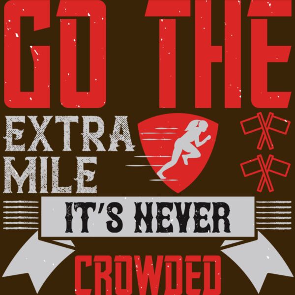 Go the extra mile  Its never crowded Thumbnail