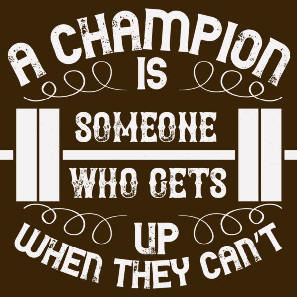 A champion is someone who gets up when they cant Thumbnail
